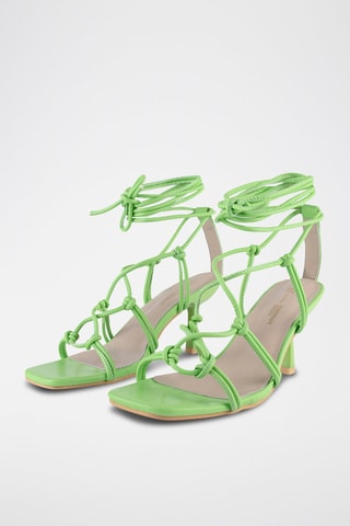 Sandalen met Hak Strong Emotions - Lichtgroen
