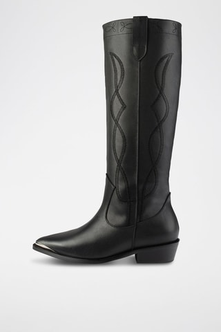 Leren Laarzen Live in Texas - Zwart 