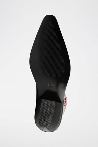 Leren Enkellaarzen Holly Leaves - Rood