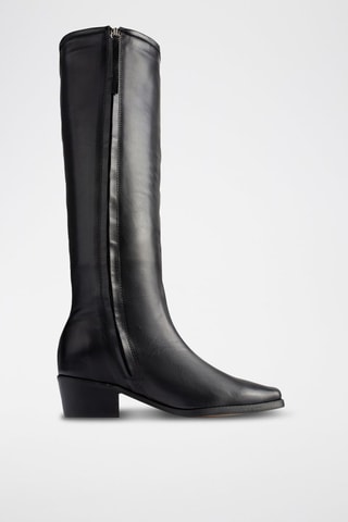 Botas em couro Shot in the Dark - Preto