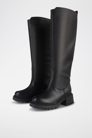 Botas em couro Dream Boots - Preto