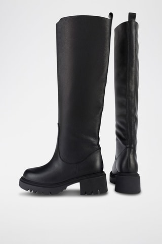 Botas em couro Dream Boots - Preto