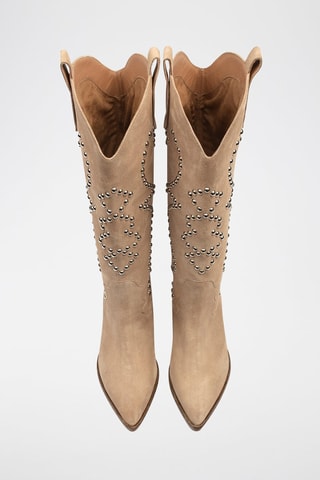 Nubuck Laarzen Flames of Love - Camel