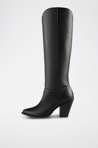 Leren Laarzen Give me the Night - Zwart