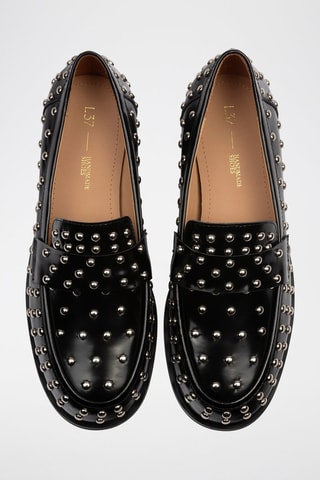 Mocassins em couro All over Again - Preto