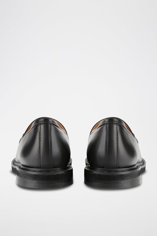 Mocassins em couro Long Way To Go - Preto