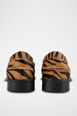 Mocassins em nobuck Good Advice - Preto e castanho-claro