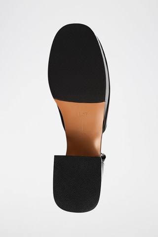 Lakleren Mary Janes met Hak Ultraviolet - Zwart