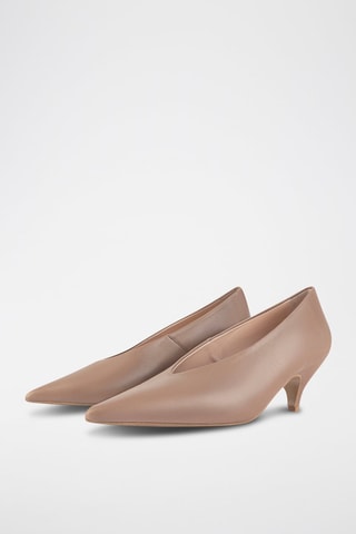 Leren Pumps Wonderful One - Nude