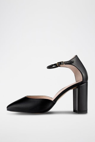 Leren Pumps East the Sun - Zwart