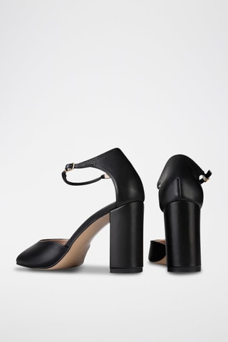 Leren Pumps East the Sun - Zwart