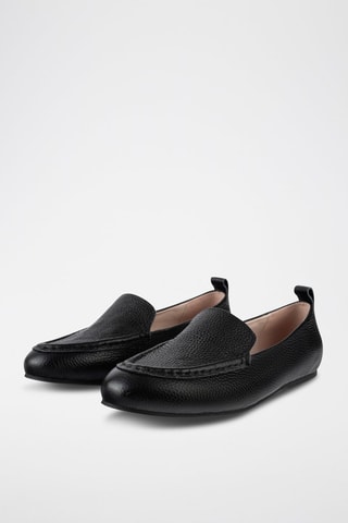 Nubuck Ballerina's No Escape - Zwart