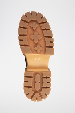 Nubuck Platform Ballerina’s Slow Down Baby - Camel