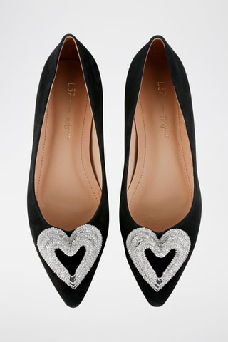 Nubuck Ballerina’s Memory of You - Zwart 