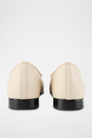 Leren Ballerina's Goodies - Nude