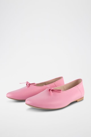 Leren Ballerina’s Find the Way - Roze 