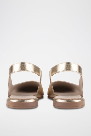 Leren Ballerina's Westcoast - Goudkleurig