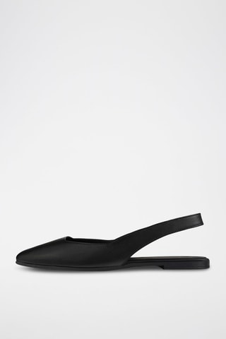 Sabrinas em couro Westcoast - Preto