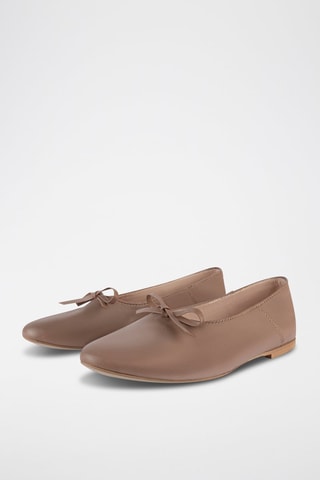 Leren Ballerina’s Find the Way - Nude