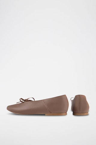 Leren Ballerina’s Find the Way - Nude