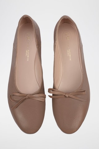 Leren Ballerina’s Find the Way - Nude