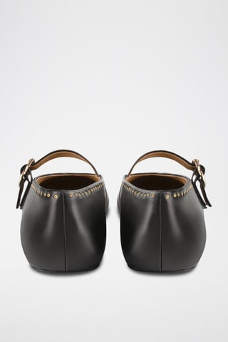 Babies em couro - Preto