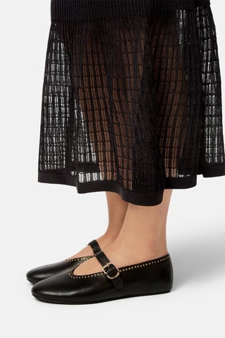 Babies em couro - Preto