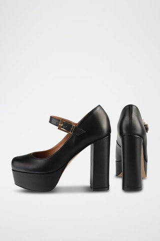 Leren Mary Janes met Hak Sweet Sensation - Zwart