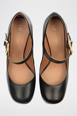 Leren Mary Janes met Hak Sweet Sensation - Zwart