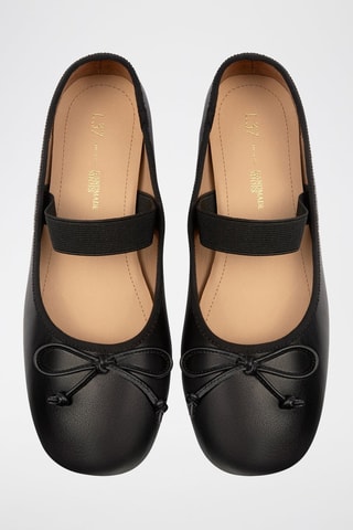 Babies de couro Under Paris Sky - Preto