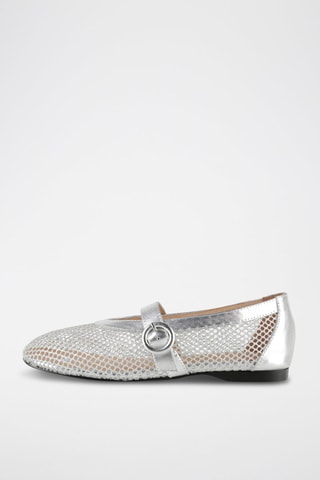 Mary Janes Spend My Day - Zilverkleurig