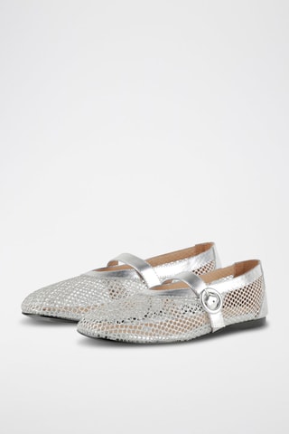 Mary Janes Spend My Day - Zilverkleurig