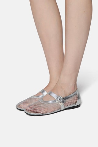 Mary Janes Spend My Day - Zilverkleurig