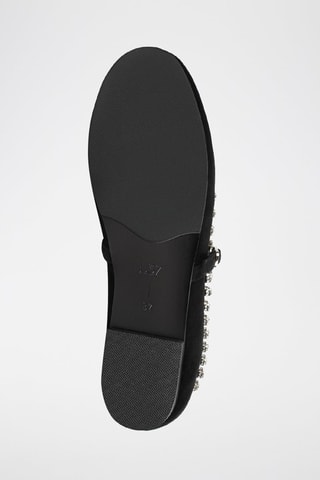 Babies de nobuck Love Affair - Preto