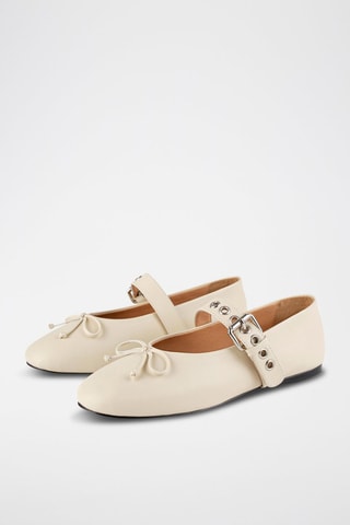 Babies em couro Forgive and Forget - Nude