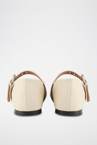 Babies em couro Forgive and Forget - Nude