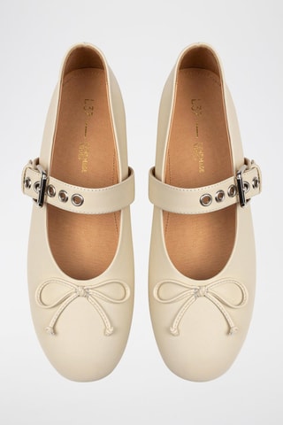 Babies em couro Forgive and Forget - Nude