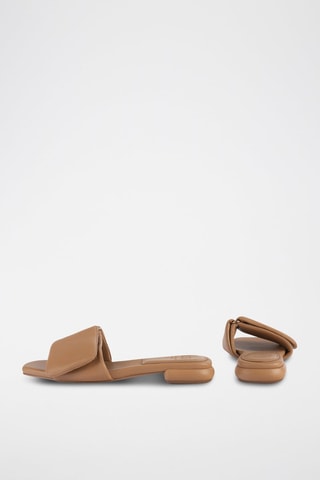 Leren Muiltjes Velvet Steps - Beige