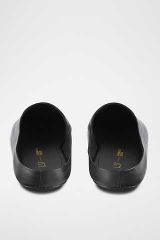 Leren Muiltjes All at Once - Zwart 