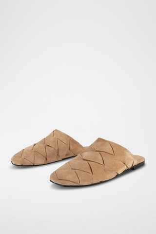 Mules em nobuck Sunset Serenity - Bege