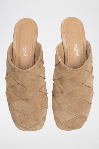 Mules em nobuck Sunset Serenity - Bege