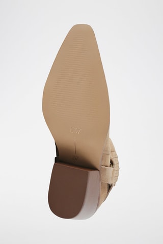 Enkellaarzen - Beige