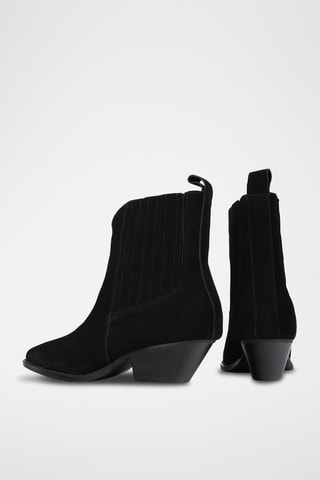 Botins Chelsea em nobuck Reckless Life - Preto