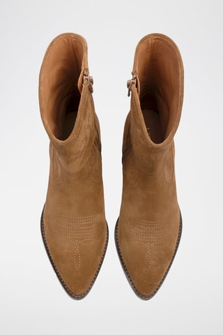 Botins em nobuck Wild West Walkers - Castanho