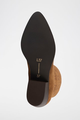 Botins em nobuck Wild West Walkers - Castanho