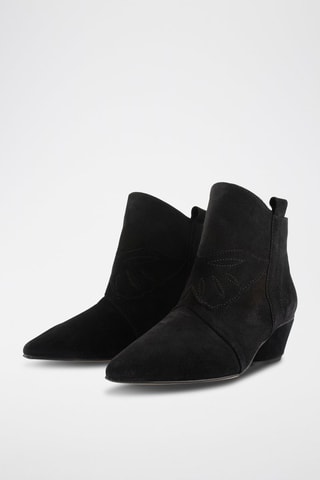 Botins em nobuck Feel My Needs - Preto