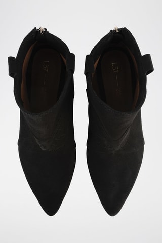 Botins em nobuck Feel My Needs - Preto