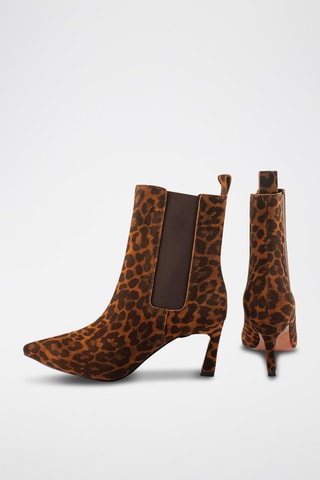 Botins Chelsea em nobuck Straight to the Point - Castanho