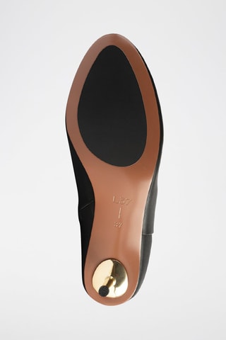 Botins em couro Little Things - Preto