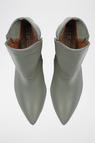 Leren Enkellaarzen Make me Like You - Grijs